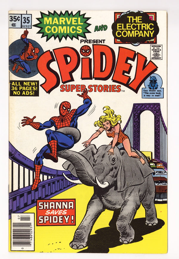 Spidey Super Stories Vol 1 35  FN+ (6.5)   (1978)