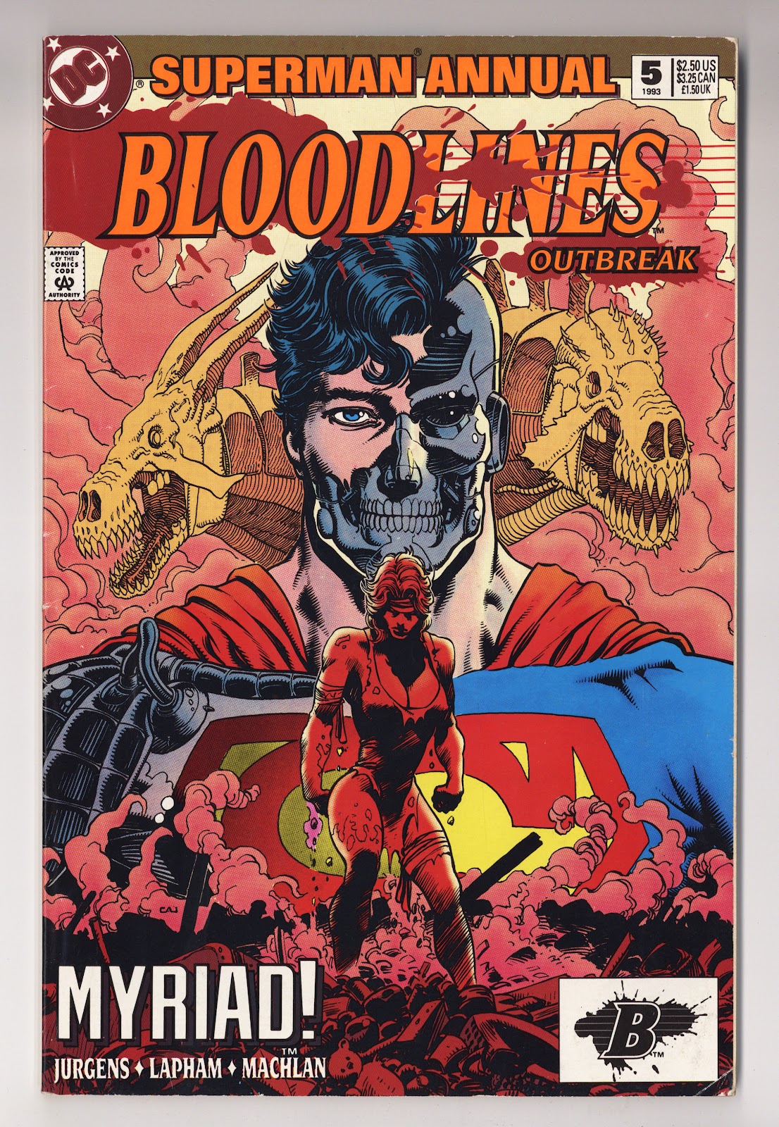 Superman Annual Vol 2 5  Mid Grade   (1993)     