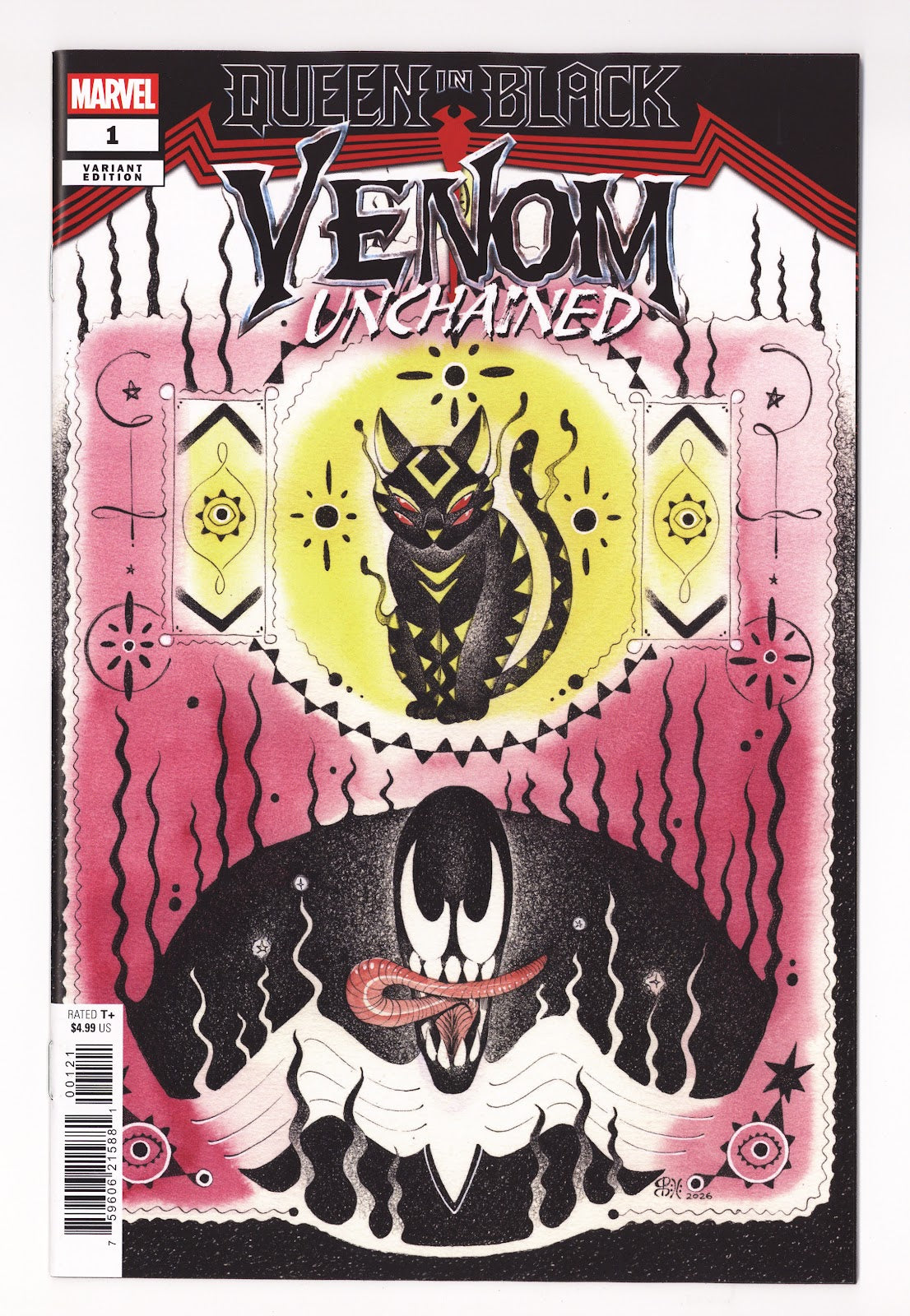 Queen in Black: Venom Unchained 1 Momoko Variant (2026)