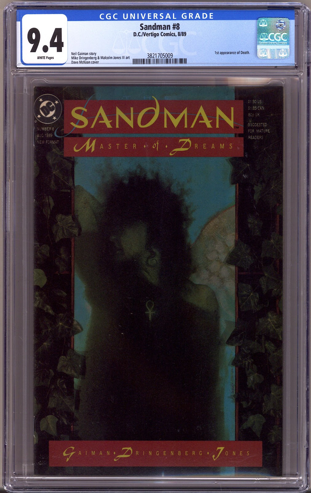 Sandman Vol 2 8 CGC 9.4 (NM)   (1989)