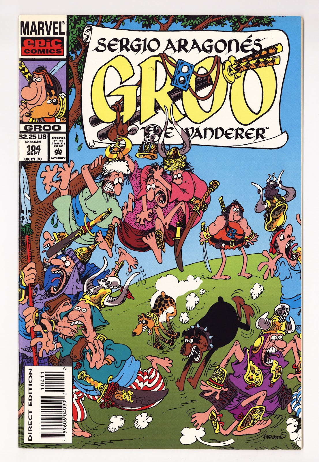 Sergio Aragones Groo the Wanderer Vol 2 104  High Grade   (1993)
