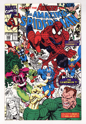 The Amazing Spider-Man Vol 1 348 Mid Grade (1991)