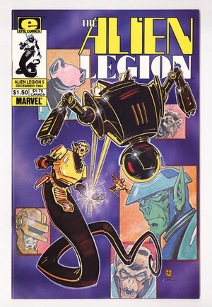 Alien Legion Vol 1 5 High Grade (1984)