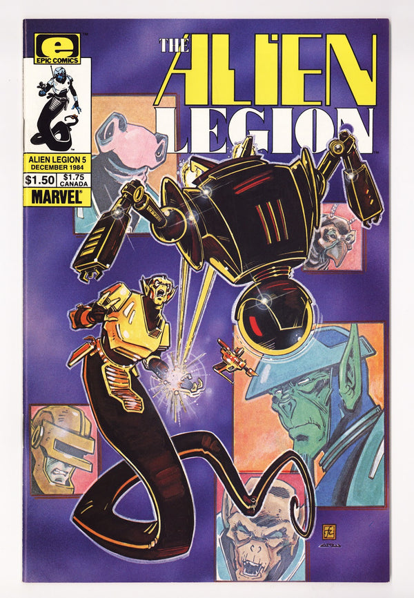 Alien Legion Vol 1 5 High Grade (1984)