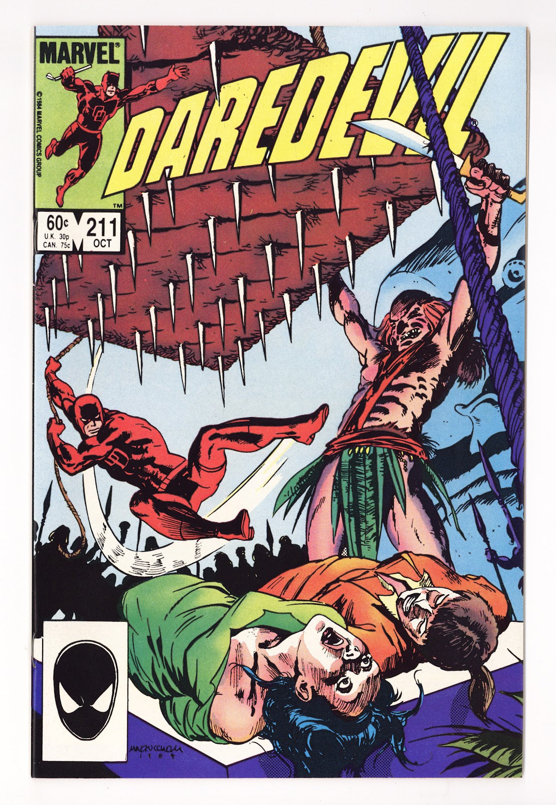 Daredevil Vol 1 210 High Grade (1984) 