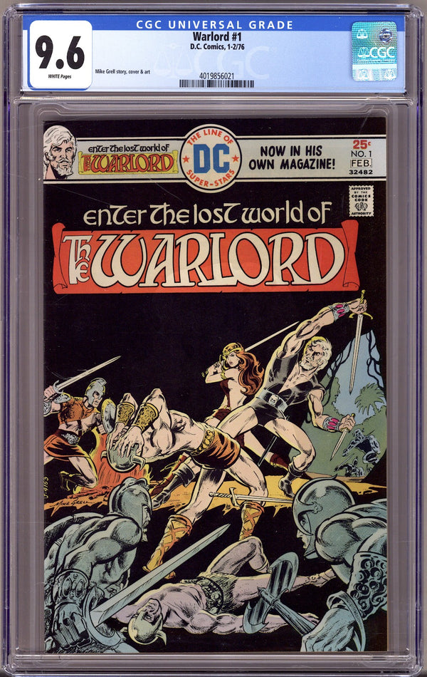 Warlord Vol 1 1 CGC 9.6 (NM+) (1976)