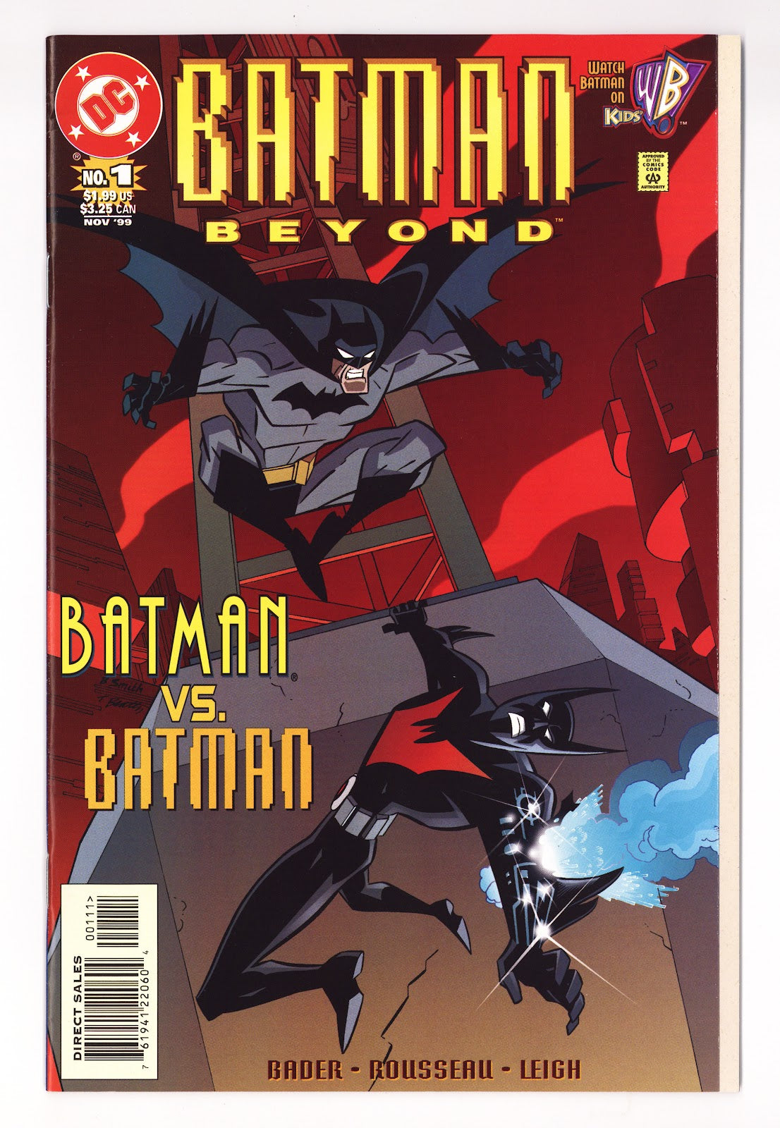Batman Beyond Vol 2 1  FN/VF (7.0)   (1999) Sales     
