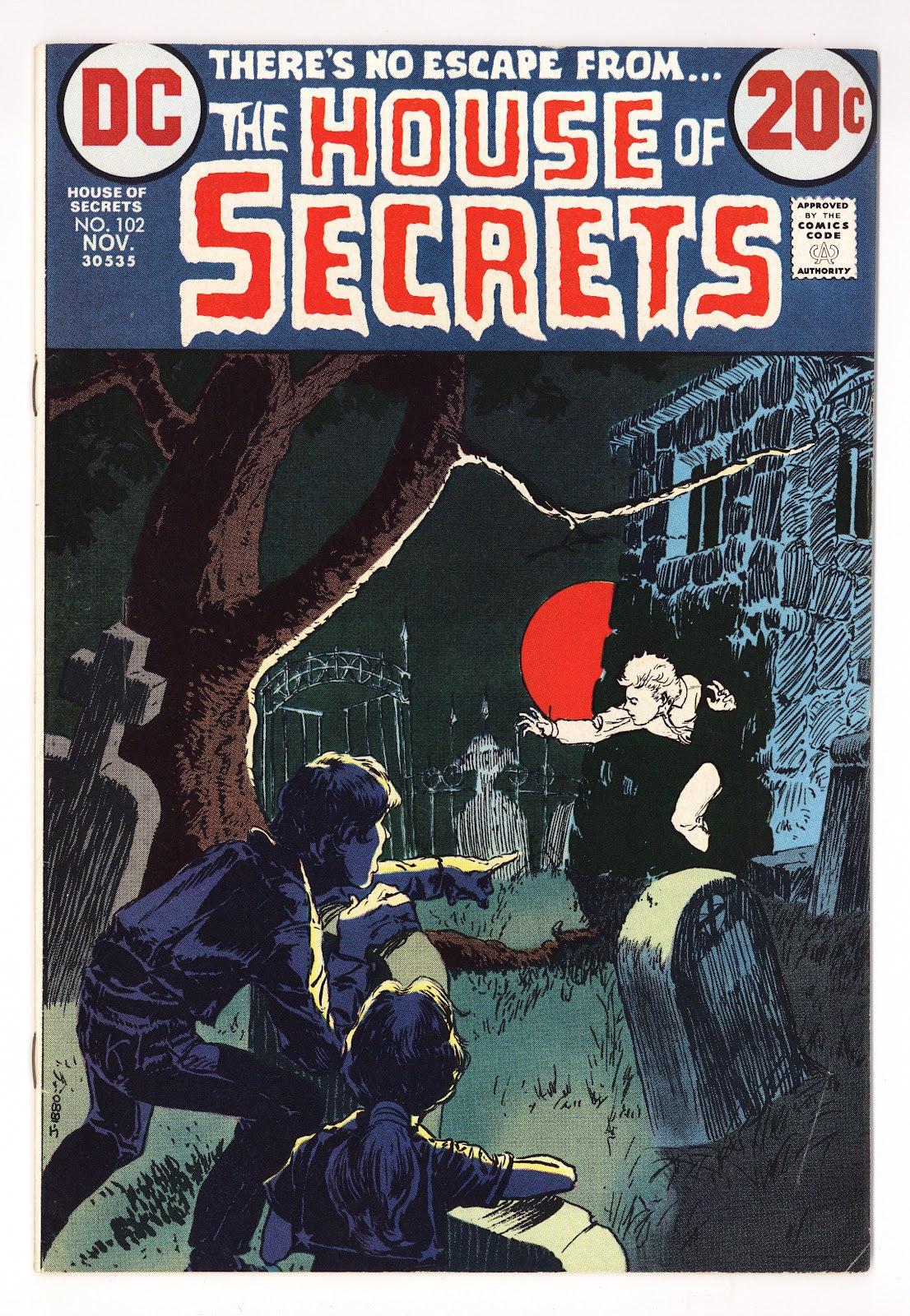 House of Secrets Vol 1 102  FN/VF (7.0)   (1972)