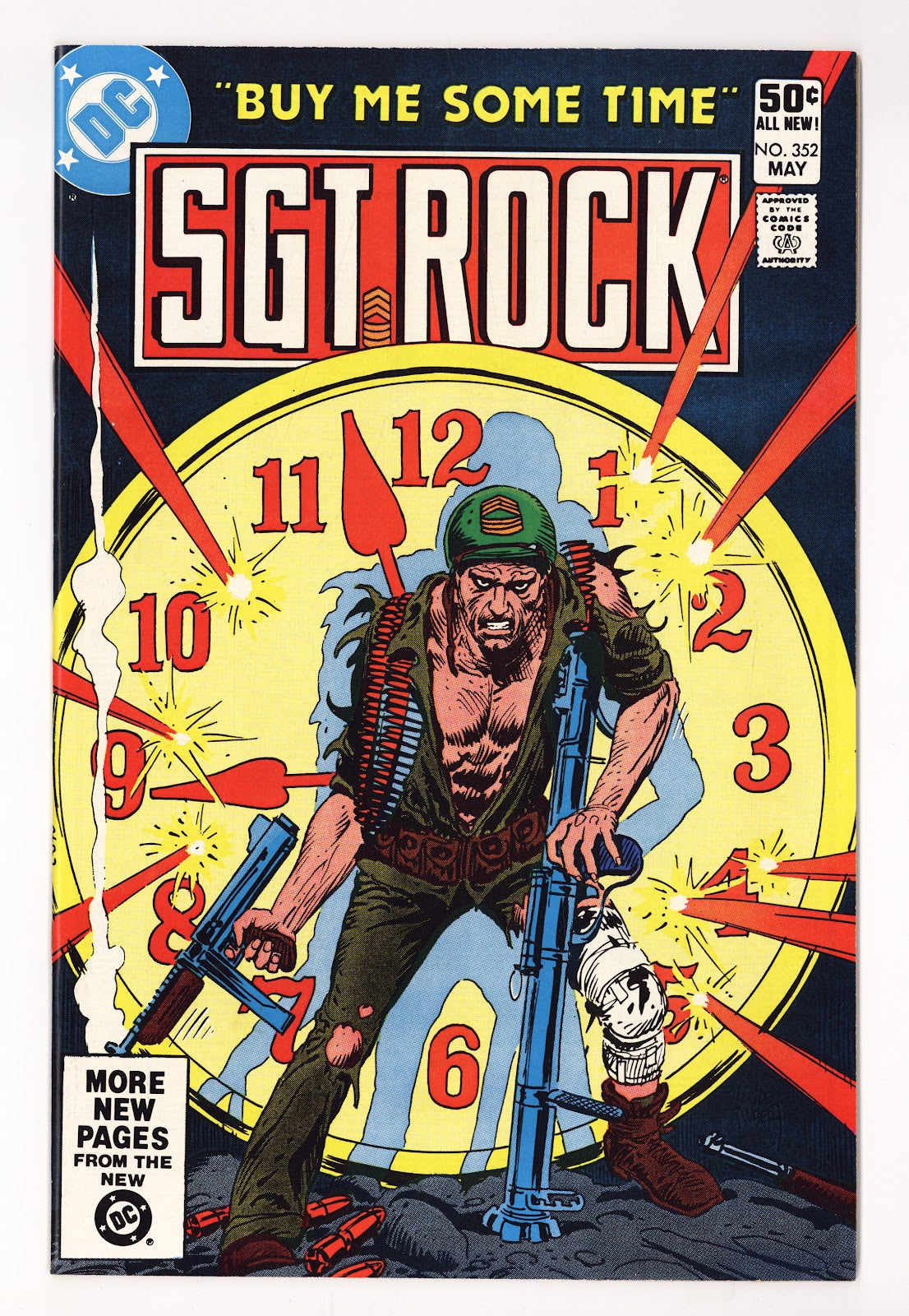 Sgt. Rock Vol 1 352  High Grade   (1981)     