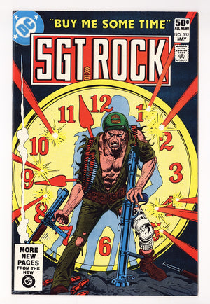 Sgt. Rock Vol 1 352  High Grade   (1981)