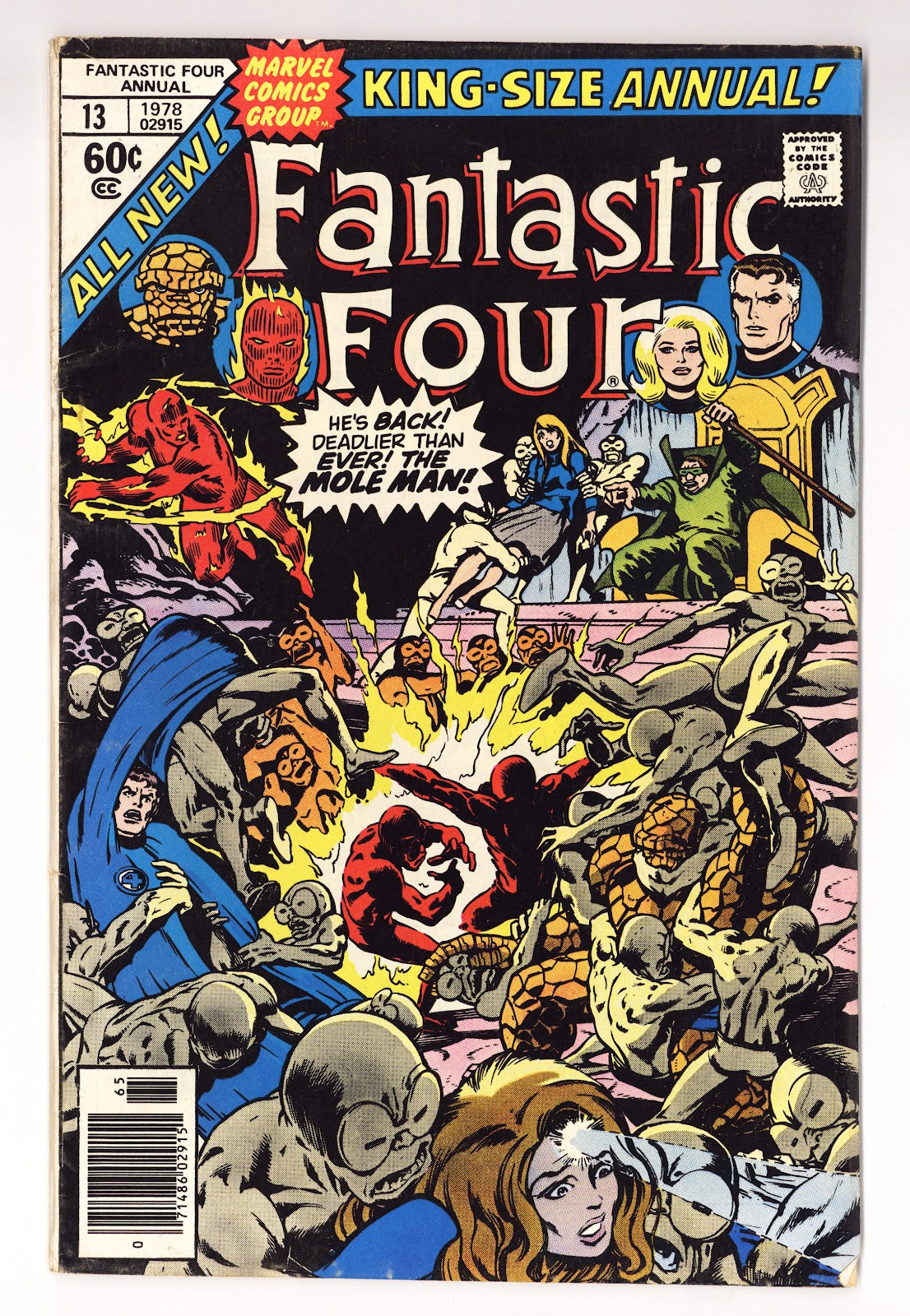 Fantastic Four Annual Vol 1 13 Low Grade (1978) 