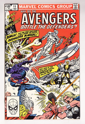 The Avengers Annual Vol 1 11 High Grade (1982)