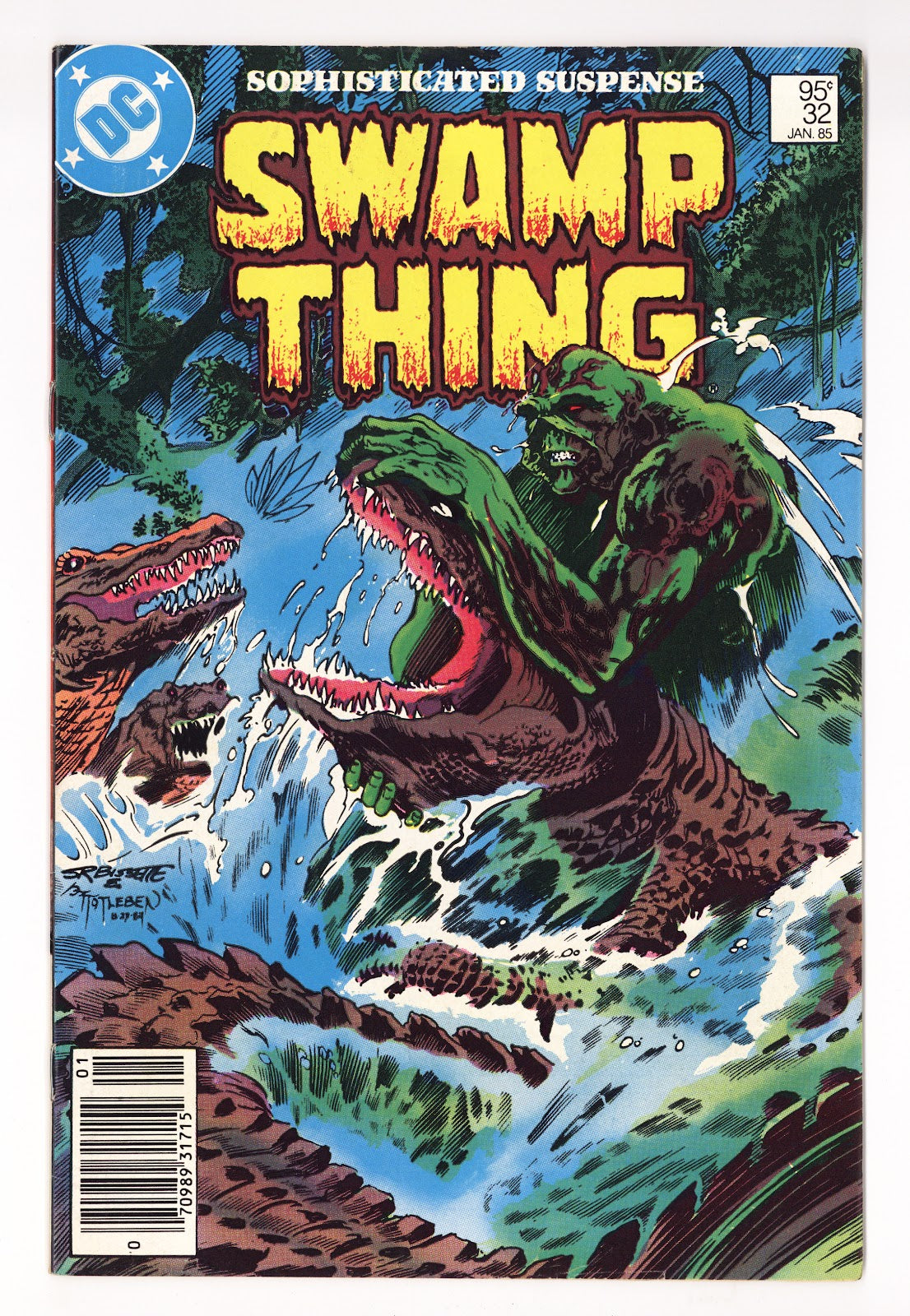 The Saga of Swamp Thing Vol 2 32  FN (6.0)   (1985)   Canadian  