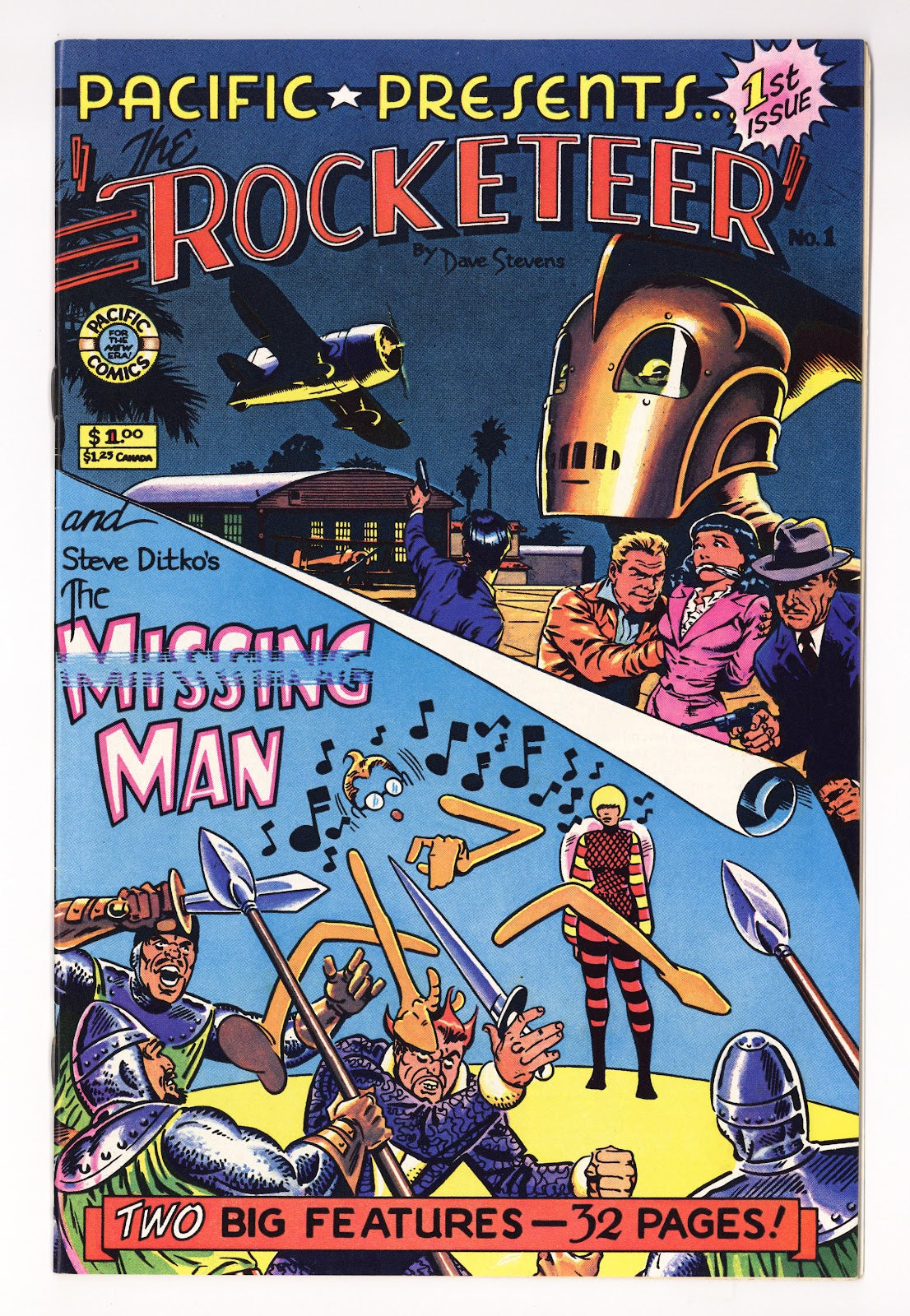 Pacific Presents Vol 1 1  VF- (7.5)   (1982)     