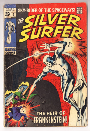 The Silver Surfer Vol 1 7 GD/VG (3.0) (1969)