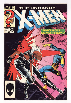 The Uncanny X-Men Vol 1 201  FN/VF (7.0)   (1986)