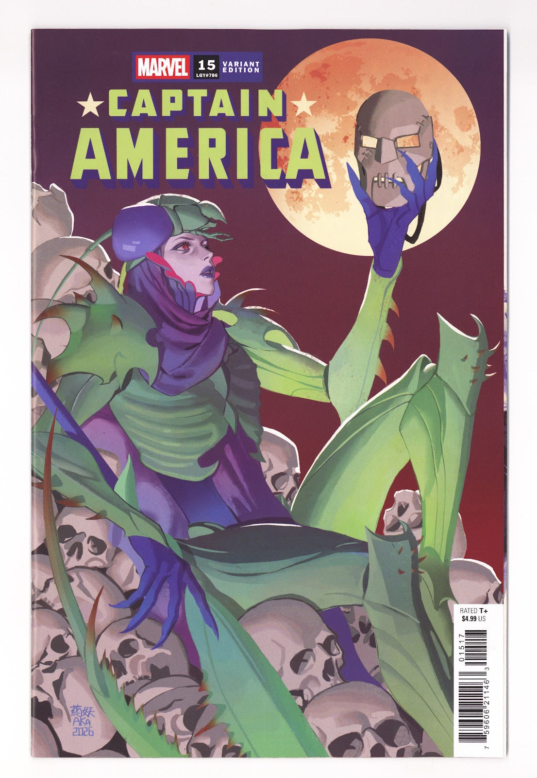 Captain America Vol 12 15 Incentive NM- (9.2) NM- (9.2) (2026)