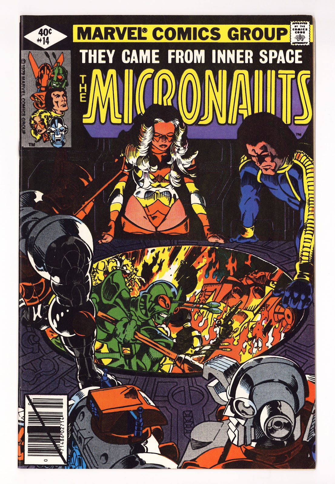 Micronauts Vol 1 14  High Grade   (1980)     