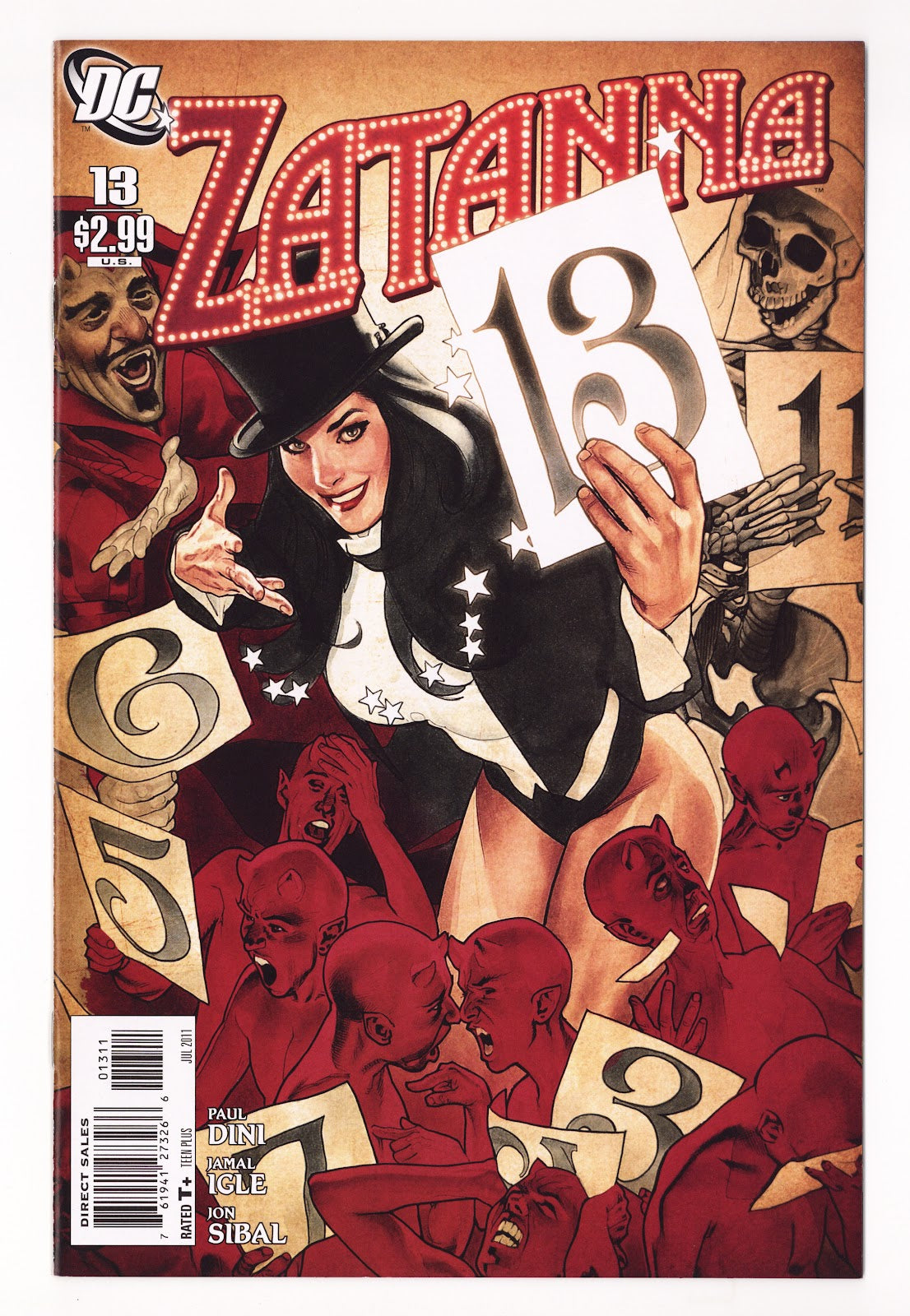Zatanna Vol 2 13  NM- (9.2)   (2011)     