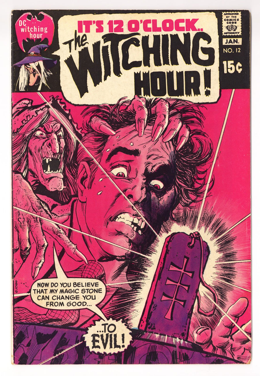 The Witching Hour Vol 1 12  FN- (5.5)   (1970)
