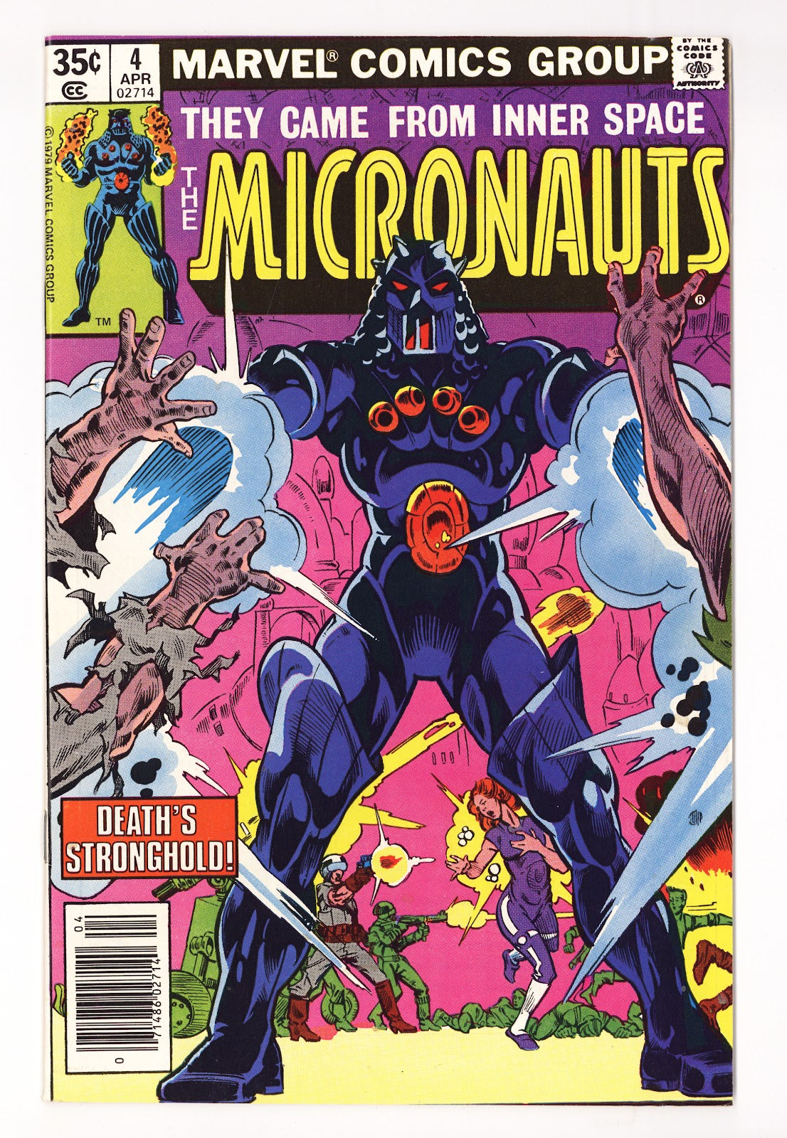 Micronauts Vol 1 4  Mid Grade   (1979)     