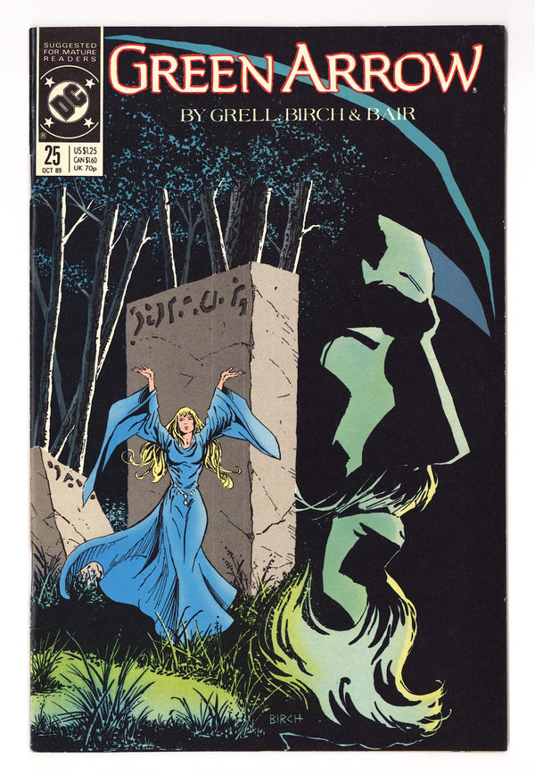 Green Arrow Vol 2 25  Mid Grade   (1989)