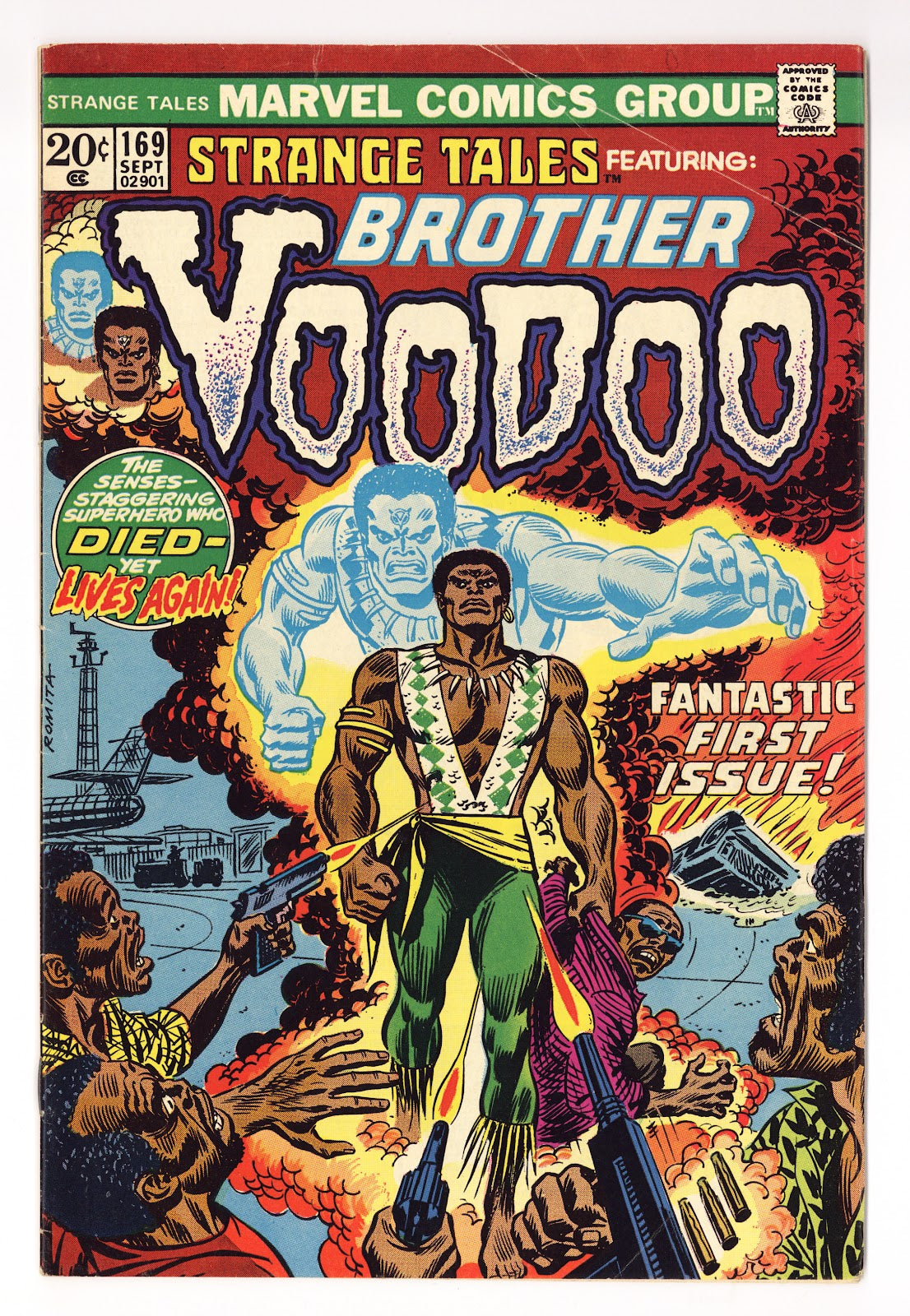 Strange Tales Vol 1 169  VG/FN (5.0)   (1973)     