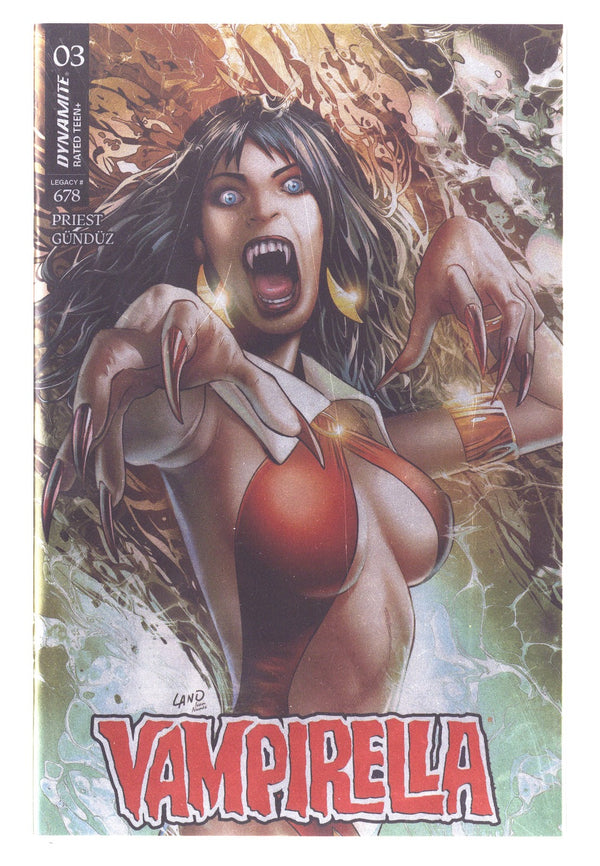 Vampirella Vol 7 3 (678) High Grade (2025) Land Foil Variant