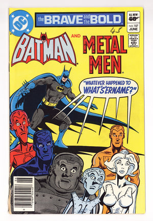 The Brave and the Bold Vol 1 187 Low Grade (1982) Newsstand