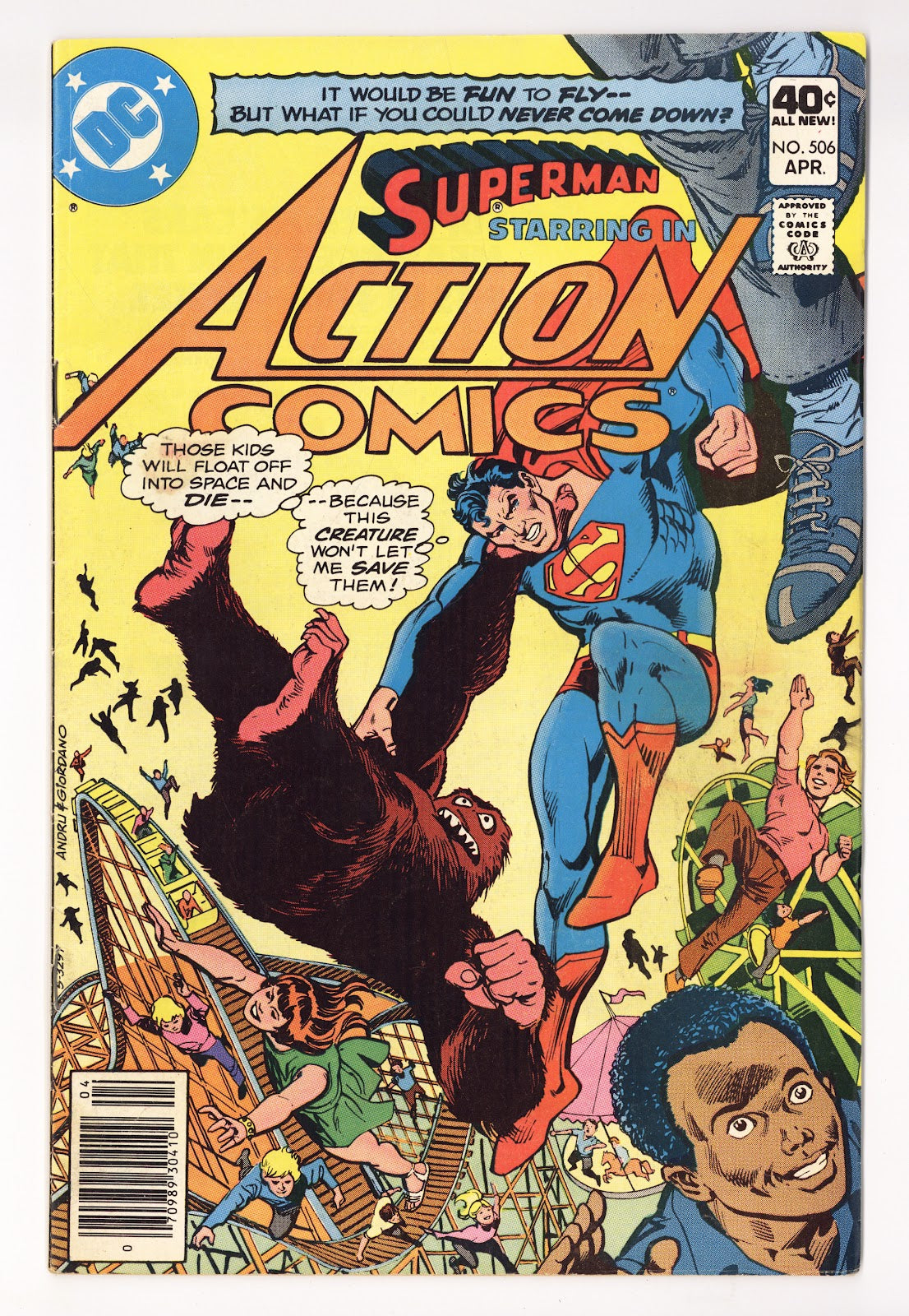 Action Comics Vol 1 506 Low Grade (1980) 