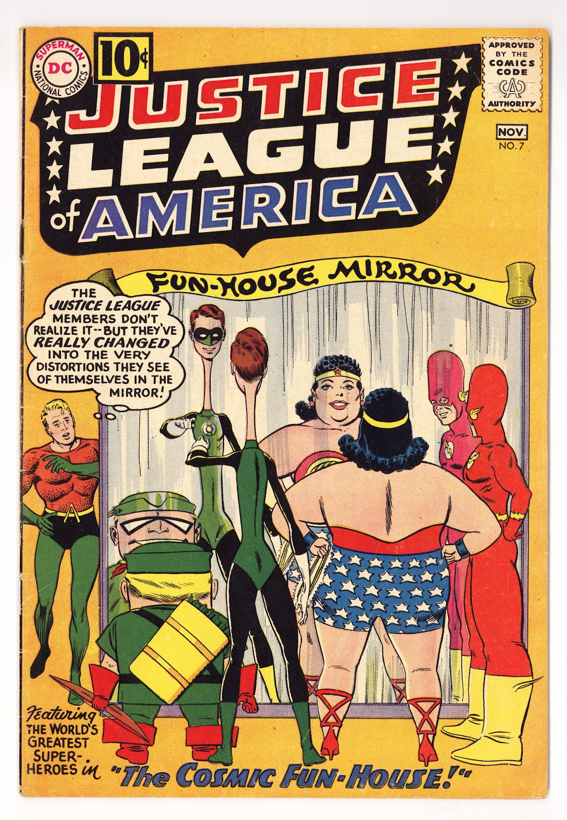 Justice League of America Vol 1 7  VG/FN (5.0)   (1961)     