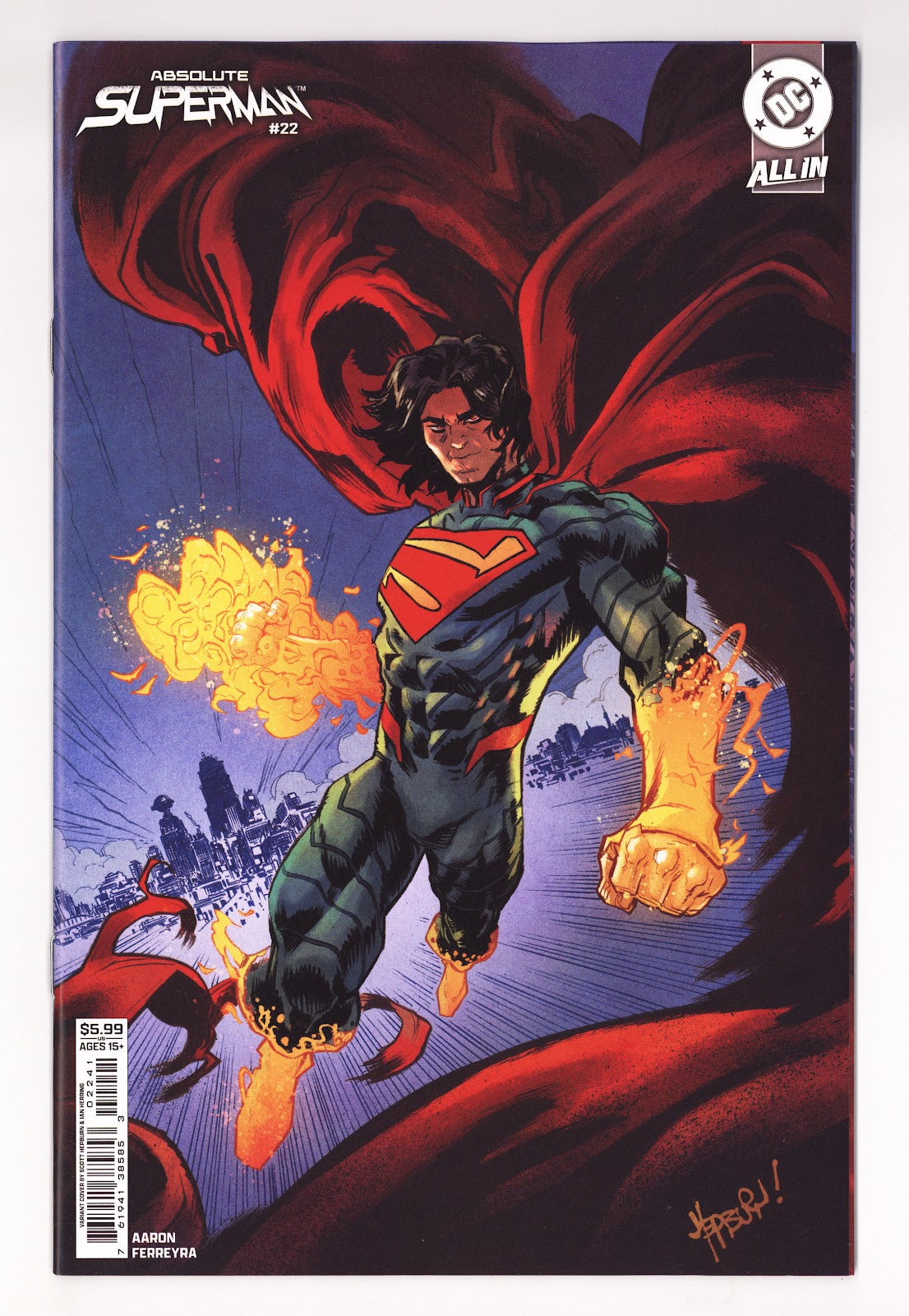 Absolute Superman 22 Hepburn Variant (2026)