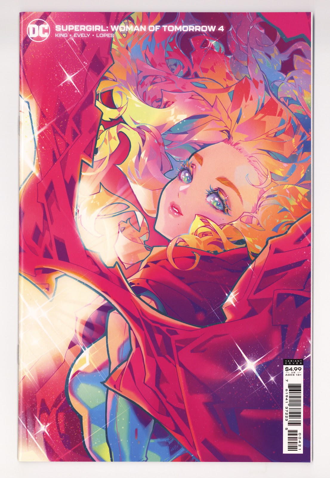 Supergirl: Woman of Tomorrow 4 NM- (9.2) (2021) Besch Variant 