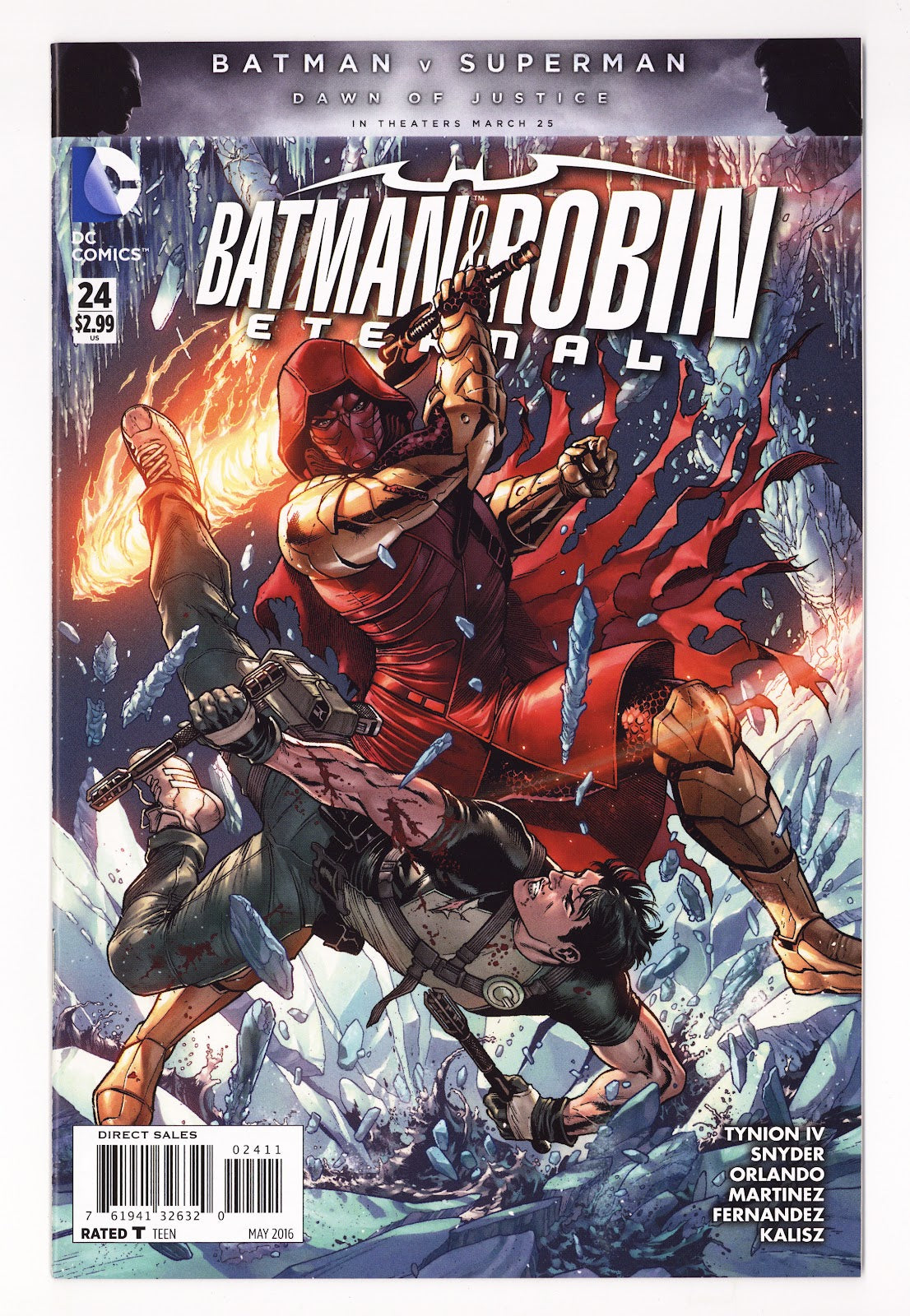 Batman and Robin Eternal 24 High Grade (2016) 