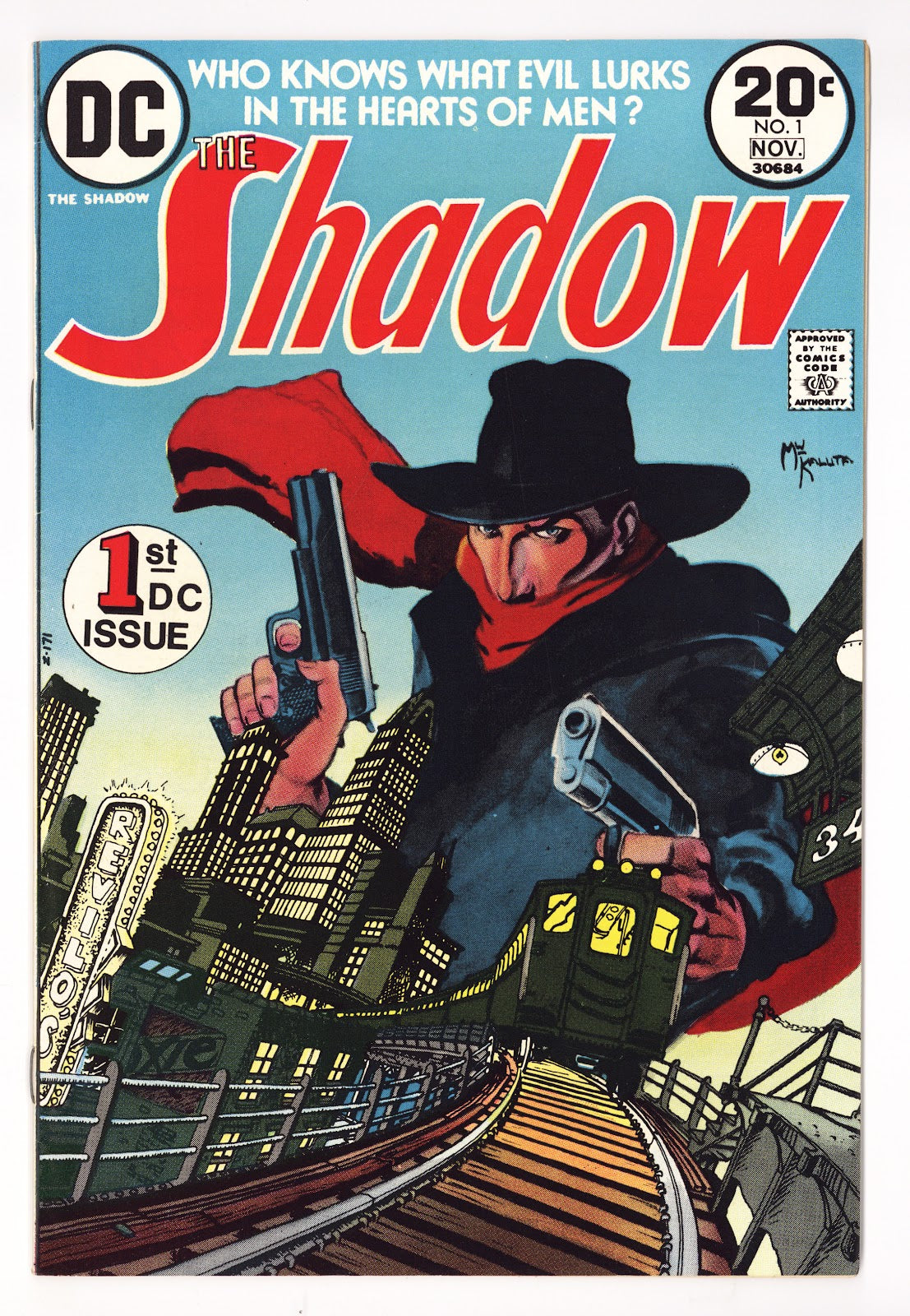 The Shadow Vol 1 1 VF- (7.5) (1973) 