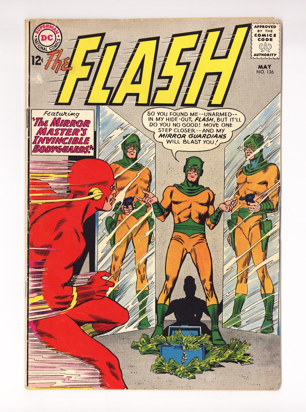 The Flash Vol 1 136  VG- (3.5)   (1963)     