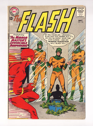 The Flash Vol 1 136  VG- (3.5)   (1963)