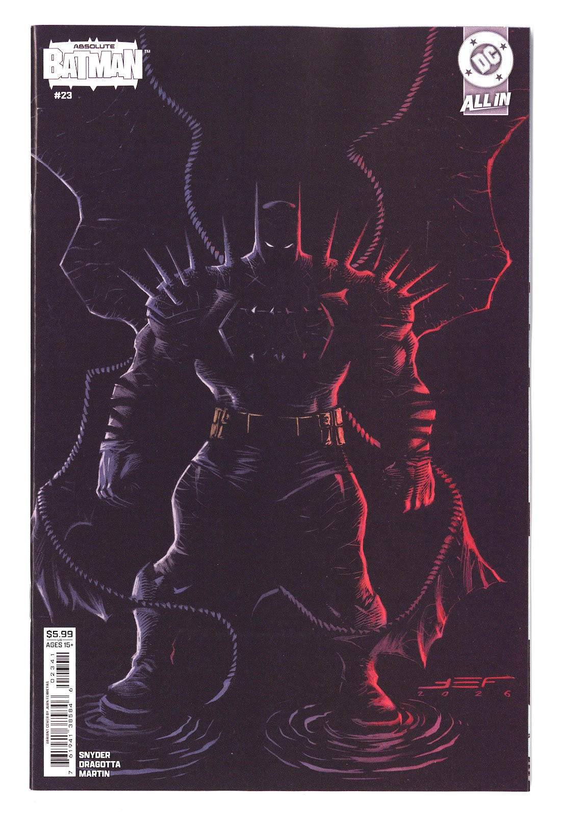 Absolute Batman  23 Ferreyra  Variant   (2026)