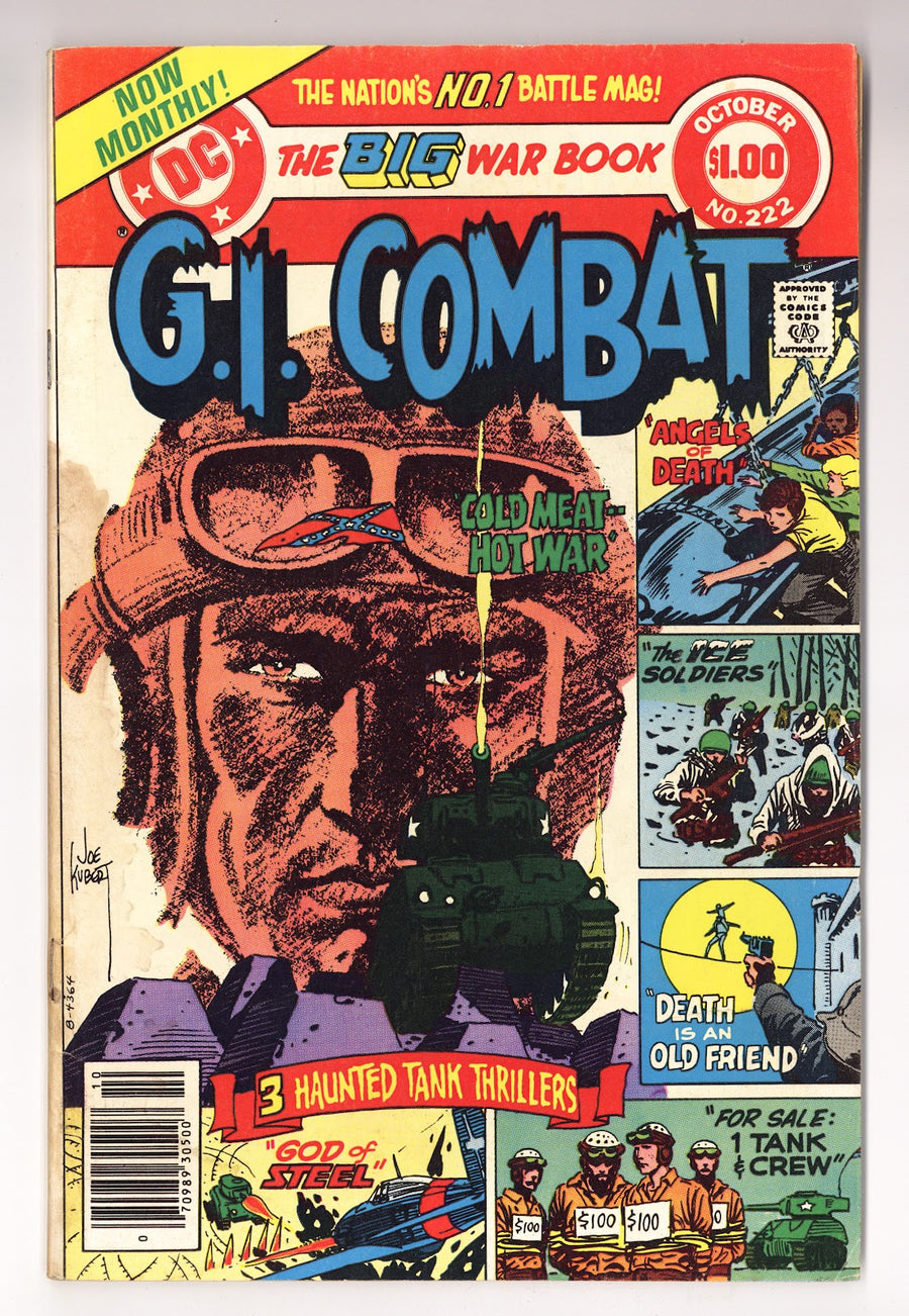 G.I. Combat Vol 1 222  Very Low Grade   (1980)   Newsstand