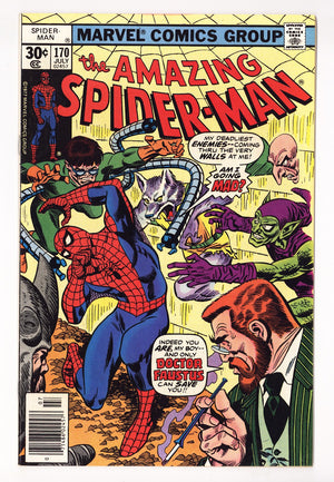 The Amazing Spider-Man Vol 1 170 VF- (7.5) (1977)