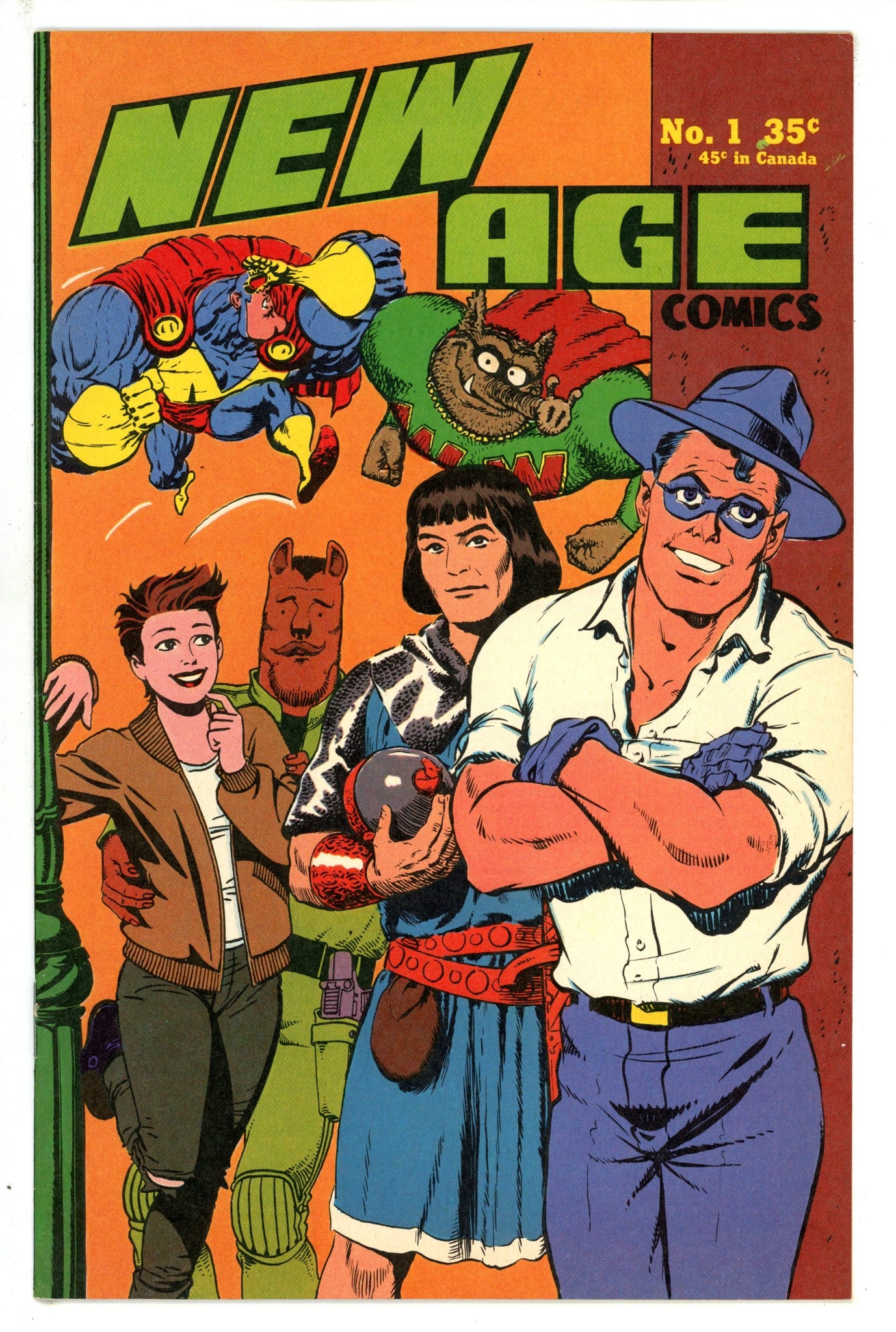 New Age Comics 1 VF/NM (1985)