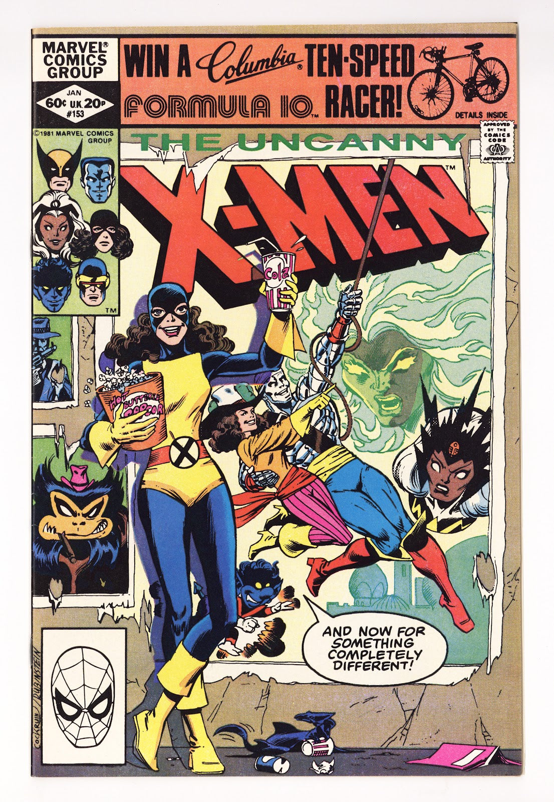 The Uncanny X-Men Vol 1 153  VF+ (8.5)   (1982)     