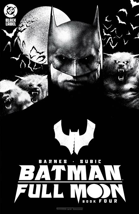 BATMAN FULL MOON #4 (OF 4) CVR A STEVAN SUBIC GLOW-IN-THE-DARK (MR) Previously FOC'd on 12/9