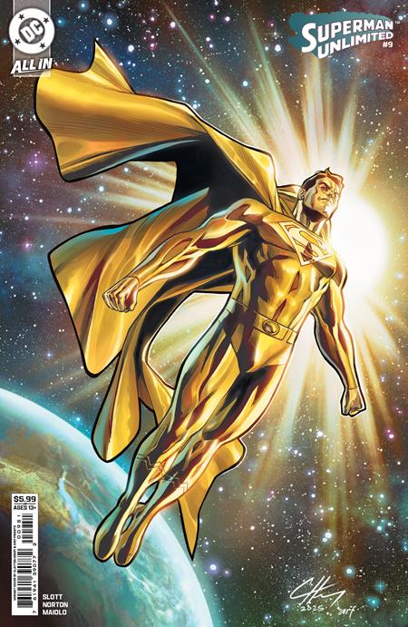 SUPERMAN UNLIMITED #9 CVR E CLAYTON HENRY CARD STOCK VAR