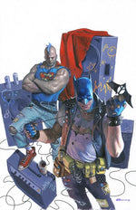 BATMAN SUPERMAN WORLDS FINEST #47 CVR E FABRIZIO DE TOMMASO PUNK ROCK CARD STOCK VAR thumbnail