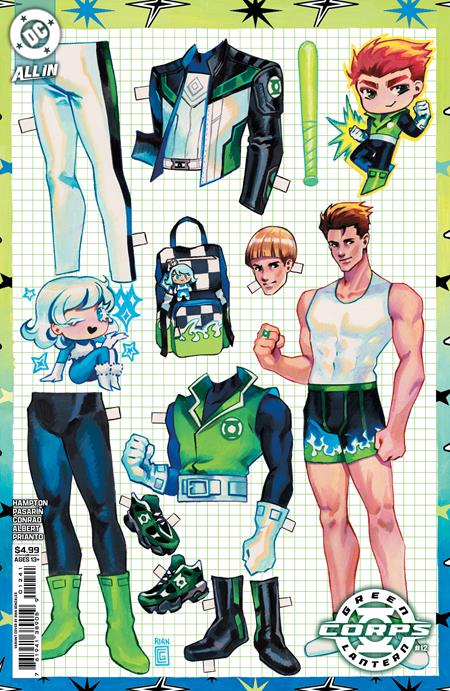 GREEN LANTERN CORPS #12 CVR B RIAN GONZALES CARD STOCK VAR