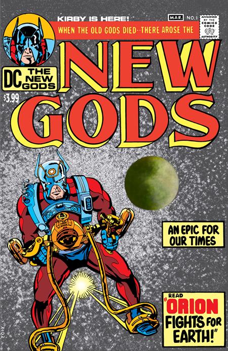 NEW GODS #1 FACSIMILE EDITION CVR A JACK KIRBY