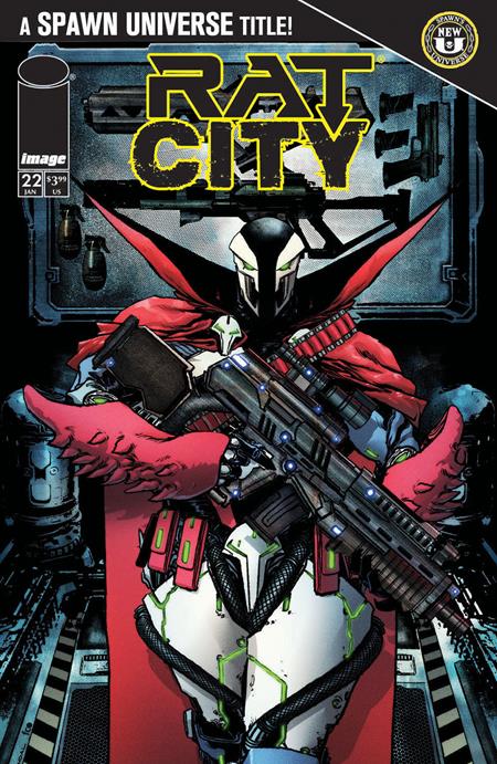 SPAWN RAT CITY #22 CVR B VON RANDAL VAR