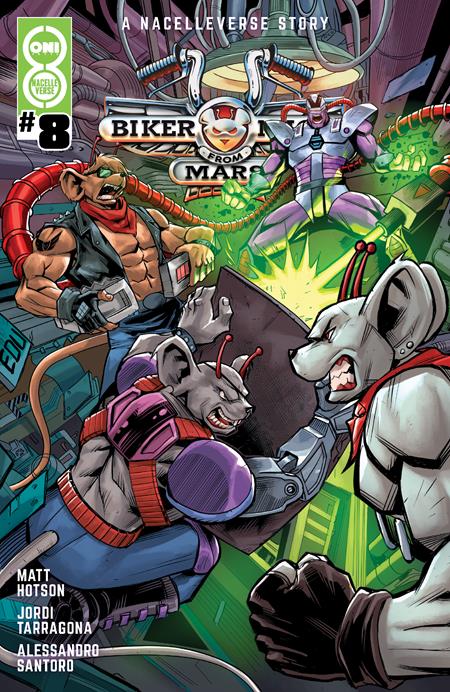 BIKER MICE FROM MARS (2025) #8 CVR A EDU SOUZA