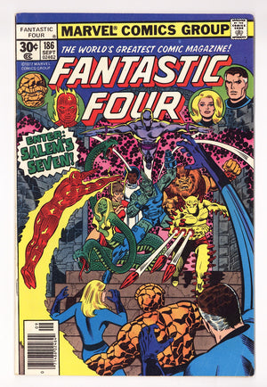 Fantastic Four Vol 1 186  Low Grade   (1977)   30¢